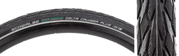 Schwalbe Delta Cruiser+ Active Twin PG 26×1-3/8 Standard Tire