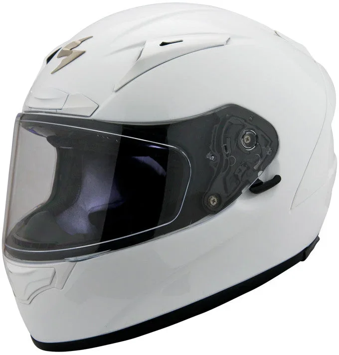 SCORPION EXO Exo-R2000 Full-Face Helmet Gloss White Lg White Large