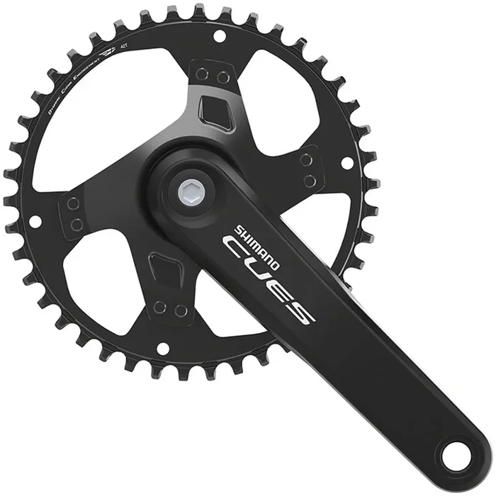 SHIMANO CUES FC-U4000-1 Crankset Black 175mm x 42T