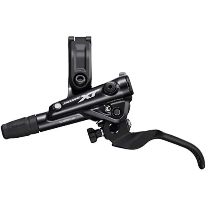SHIMANO DISC BRAKE ASSEMBLED SET/J-KIT, XT, BL-M8100(R), BR-M8120(R), METAL PAD (W/FIN), 1700MM HOSE (SM-BH90-SBM BLACK)