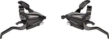 Shimano ST-EF500 3 x 8-Speed Brake/Shift Lever Set Black