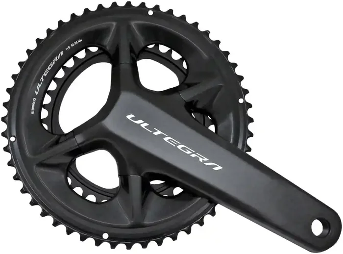 Shimano Ultegra FC-08 Crankset – 175mm 11-Speed 52/36t 110 Asymmetric BCD Hollowtech II Spindle Interface BLK