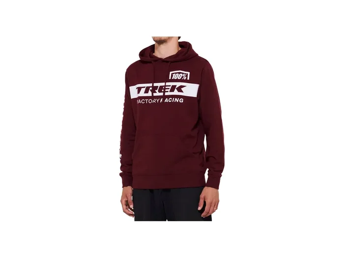 Shirt 100 TFR Hoodie Medium Dark Red
