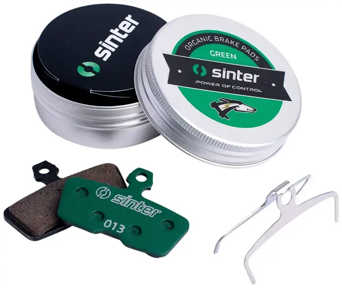 Sinter Green s2032 Compound Organic Disc Brake Pads – Avid/SRAM Sinter Type 013 One Pair
