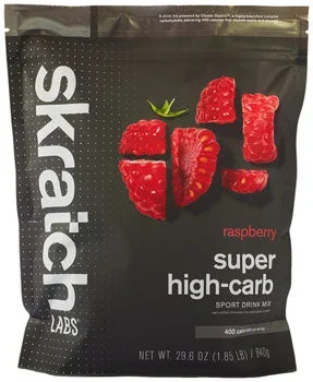 Skratch Labs Super High-Carb Drink Mix 8 Servings – Raspberry