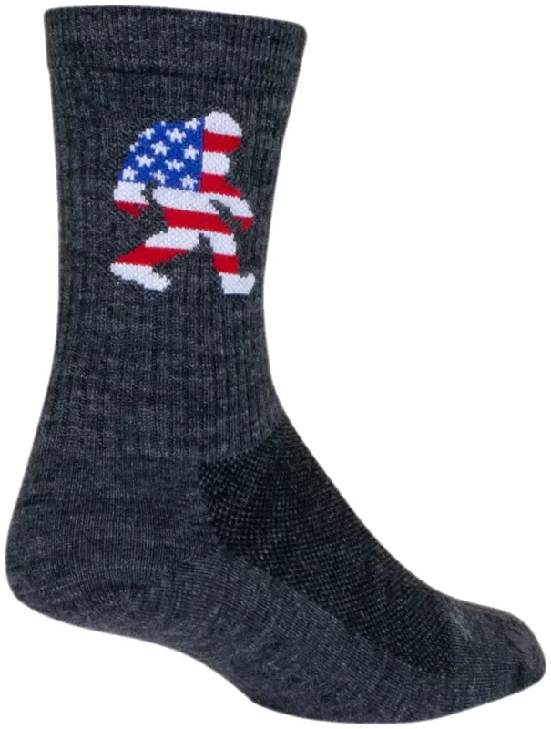 SockGuy Big Foot Wool Socks – 6″ Small/Medium