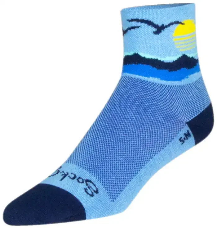 SockGuy Classic Migration Socks – 3″ Blue Large/X-Large