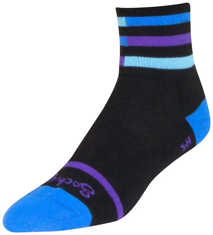 SockGuy Classic Royalty Socks – 3″ Black Large/X-Large