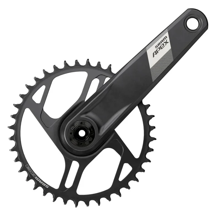 SRAM Apex 1 Wide Crankset – 175mm 12-Speed 40t Direct Mount DUB Spindle Interface BLK D1