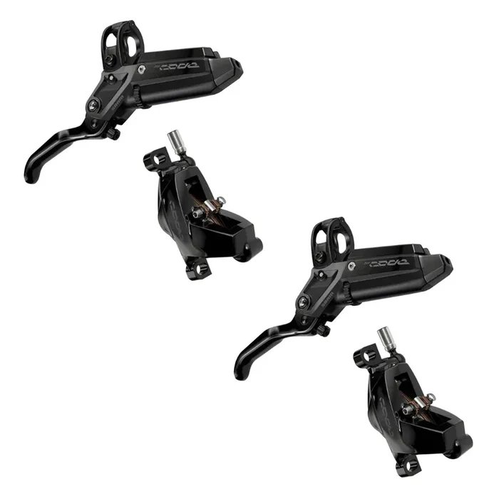 SRAM Code Silver Stealth Brakeset, Front & Rear, Black