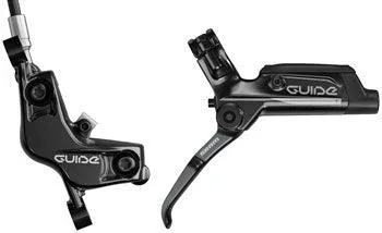 SRAM Guide T Disc Brake and Lever – Front, Hydraulic, Post Mount, Black, A1