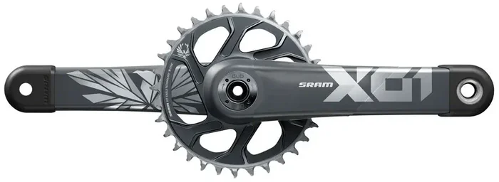 SRAM X01 Eagle Boost Crankset – 165mm 12-Speed 32t Direct Mount DUB Spindle Interface Lunar/Polar C2