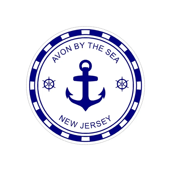 Sticker – Avalon- Blue Anchor