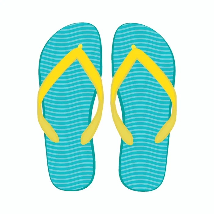 Sticker – Flip Flops Teal