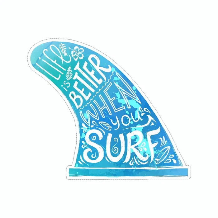 Sticker – Life is better when you surf