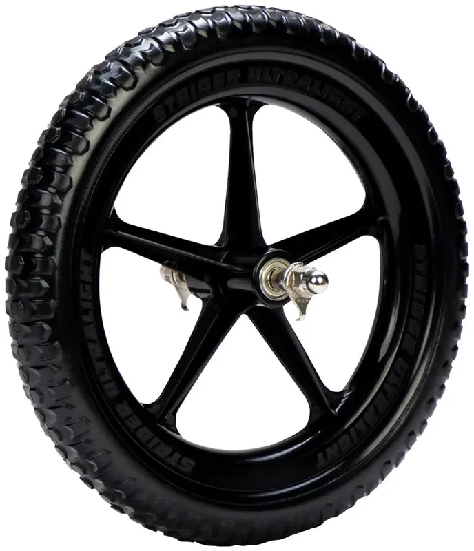 Strider Replacement Wheel Ultralight 12″ Black Sold as Each