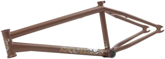Sunday Darkwave BMX Frame – 20.75″ TT Matte Dark Brown