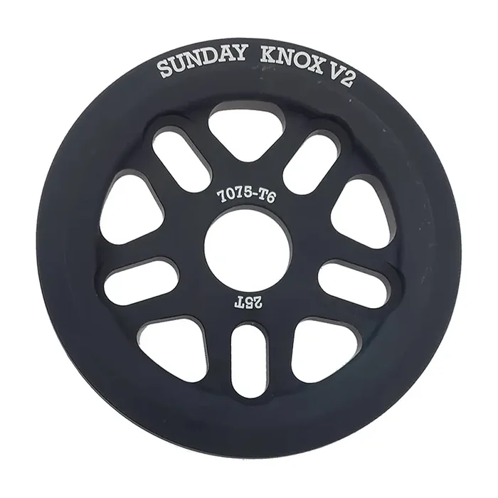 Sunday Knox V2 Sprocket – 25t Black