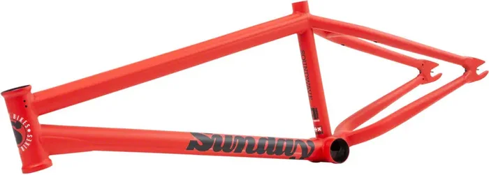 Sunday Soundwave BMX Frame – 20.5″ TT Matte Fire Engine Red