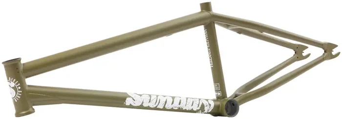 Sunday Wavelength BMX Frame – 20.75″ TT Army Green