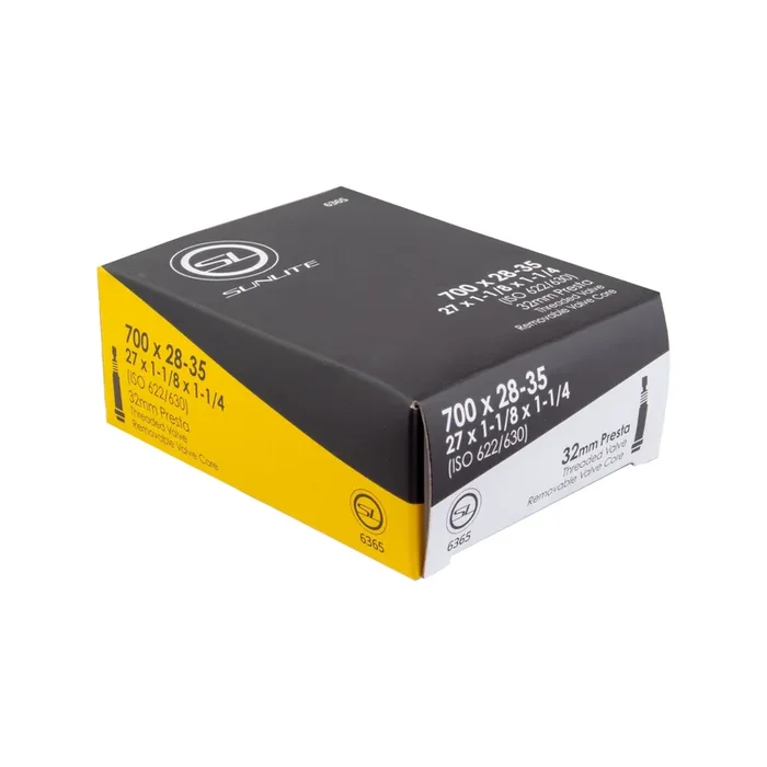Sunlite Standard Presta Valve Tube – 700 x 28-35″