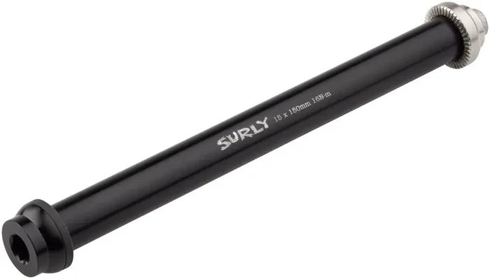 Surly Front Thru-Axle – 15×150 mm Chromoly Black