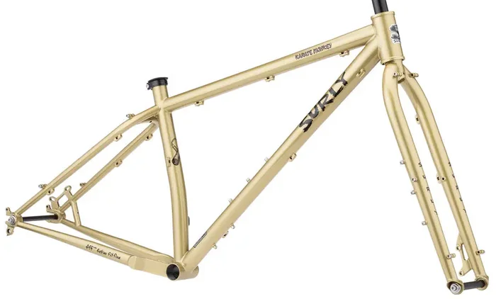 Surly Karate Monkey Frameset – 27.5″ Steel Fools Gold X-Small