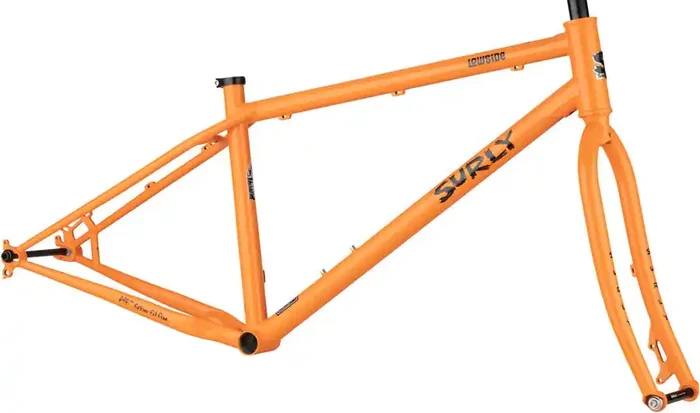 Surly Lowside Frameset – 27.5″ Steel Dream Tangerine Large