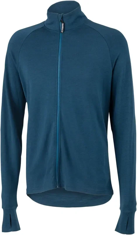 Surly Merino Wool Jersey – Navy Long Sleeve Mens X-Large