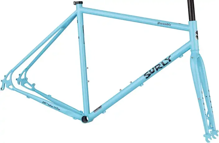 Surly Preamble Frameset – 650b Skyrim Blue Small
