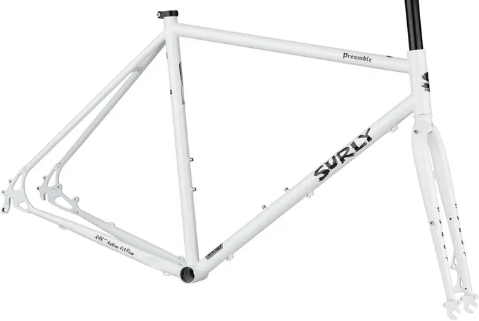 Surly Preamble Frameset – 700c Thorfrost White X-Large