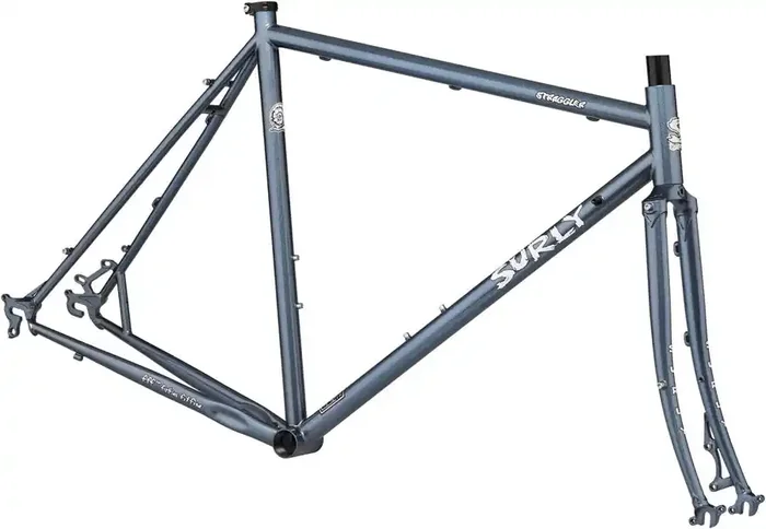 Surly Straggler Frameset – 700c Steel Cold Steel Blue 60cm