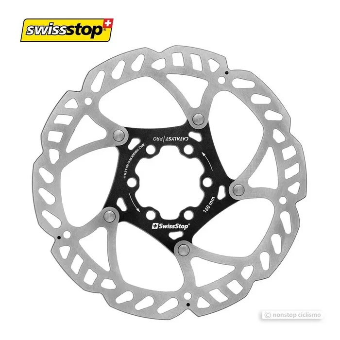 SwissStop CATALYST PRO 6 Bolt Disc Brake Rotor : 160 mm