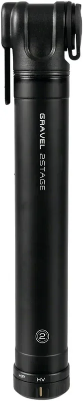 Topeak Gravel Mini Pump – 2Stage 90psi Black