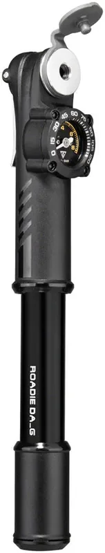 Topeak Road DA G Mini Pump – 120psi With Gauge Presta only Black