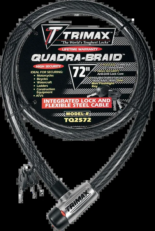 TRIMAX Quad Braid Lock – 72″ TQ2572