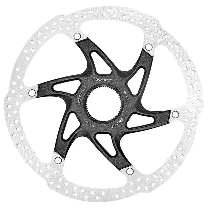 TRP R1C Disc Rotor – 203mm, Center Lock, 2.3mm Thick, Silver