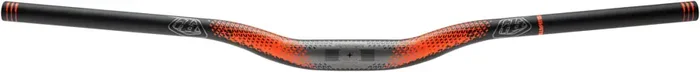 Truvativ Descendant CoLab Troy Lee Designs Riser Bar – 35mm clamp 760mm width 25mm rise Starburst Orange/BLK