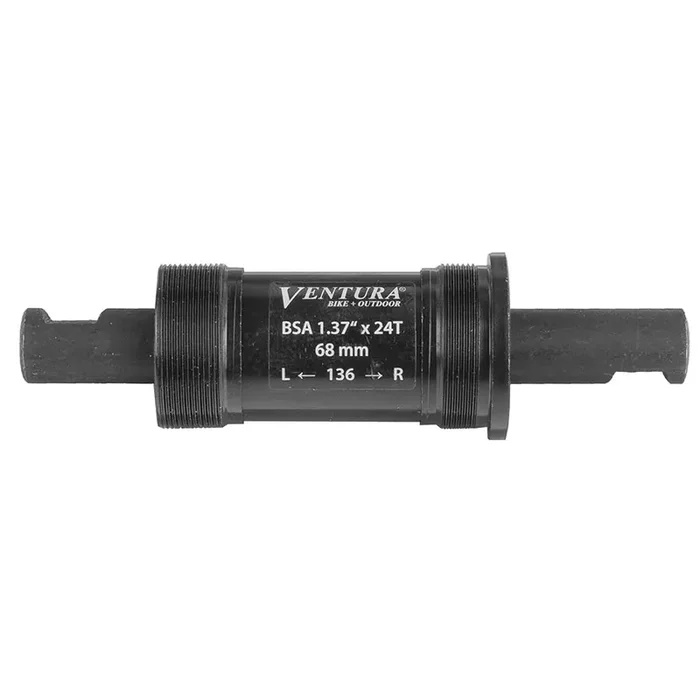 Ventura Cotter BB Cartridge Bottom Bracket Cottered axle For 68mm BB Shell 136mm
