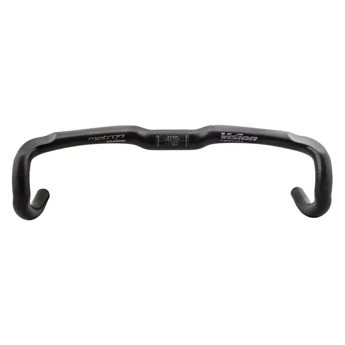 Vision Metron 4D Drop Handlebar – Carbon 31.8mm 44cm Black