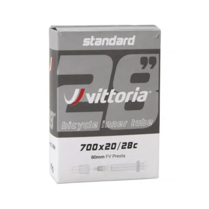 Vittoria STANDARD tube 700×20 / 28c Valve 80 mm