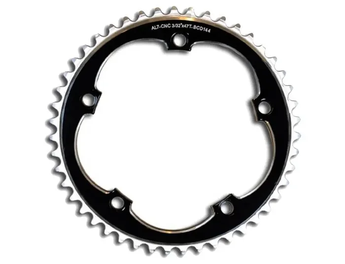 Wabi 3/32″ Single Speed /Fixed Gear Chainring, 144BCD