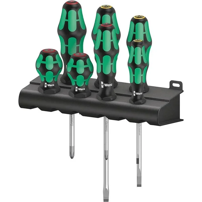 Wera, 300/7 Kraftform & Stubby Set, Screwdriver, Set