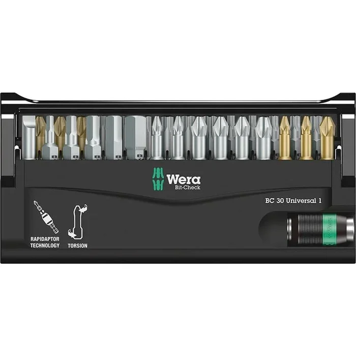 Wera, Bit-Check 30 Universal 1, Kit