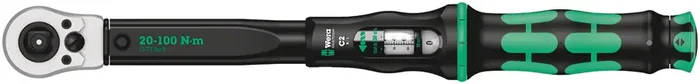 Wera Click-Torque C 2 Push R/L Adjustable Torque Wrench – 20-100 Nm