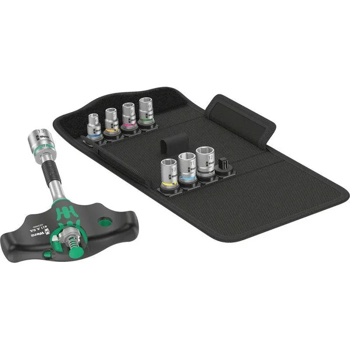 Wera Kraftform Kompakt 400 RA T-Handle Ratchet Set 2 – 9†Pieces
