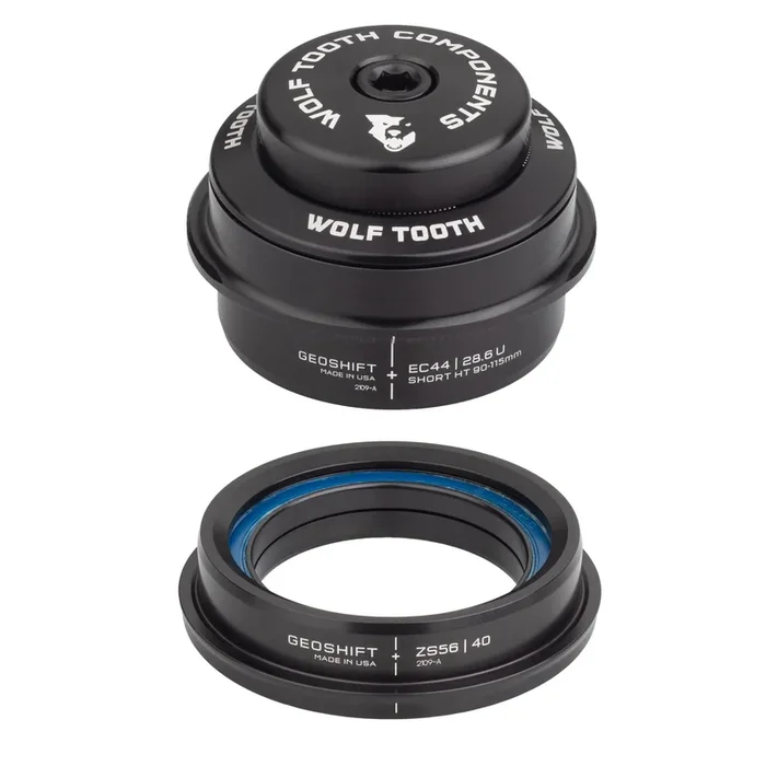 Wolf Tooth 2 Degree GeoShift Performance Angle Bicycle Headsets
