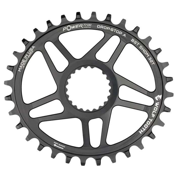 Wolf Tooth Oval Direct Mount Bicycle Chainrings for Shimano Cranks