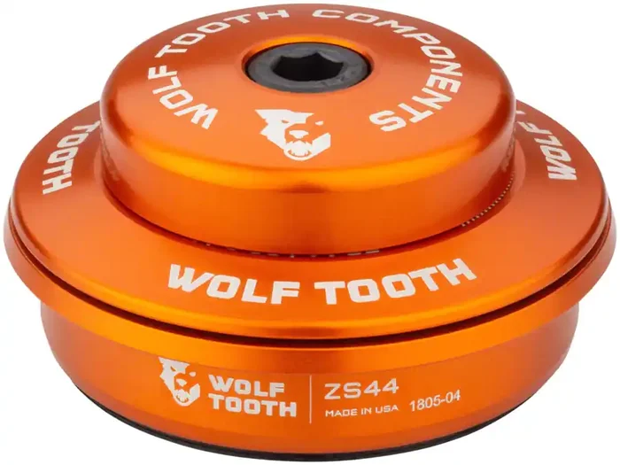 Wolf Tooth Performance Headset – ZS44/28.6 Upper 6mm Stack Orange