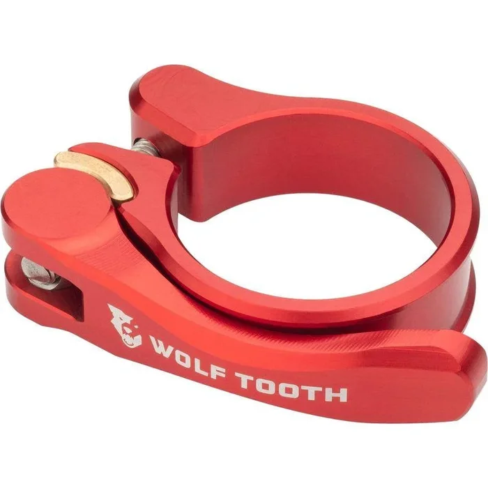 Wolf Tooth Seatpost Clamp 29.8Mm Quick Release Red